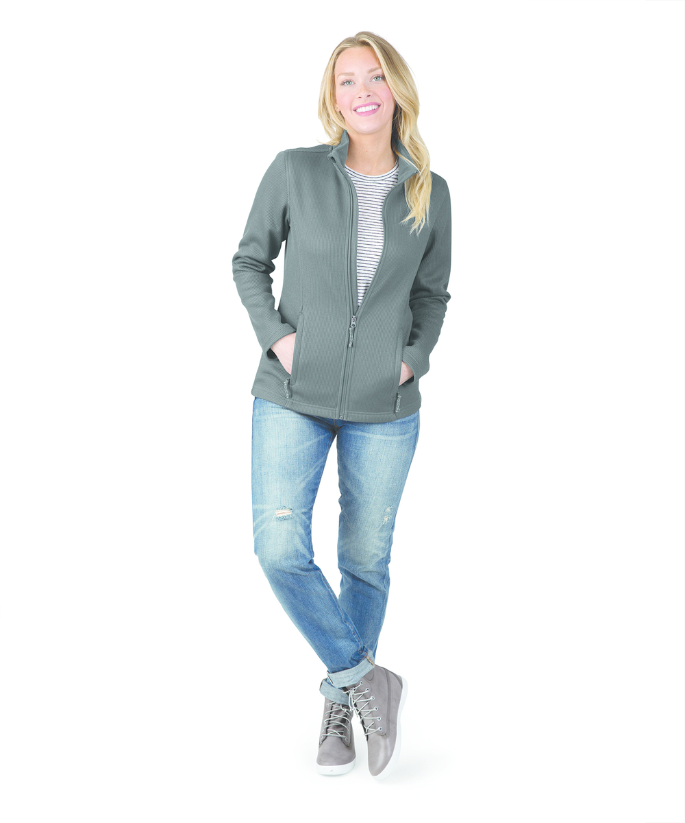 Women's Heritage Rib Knit Jacket Lasting Impressions