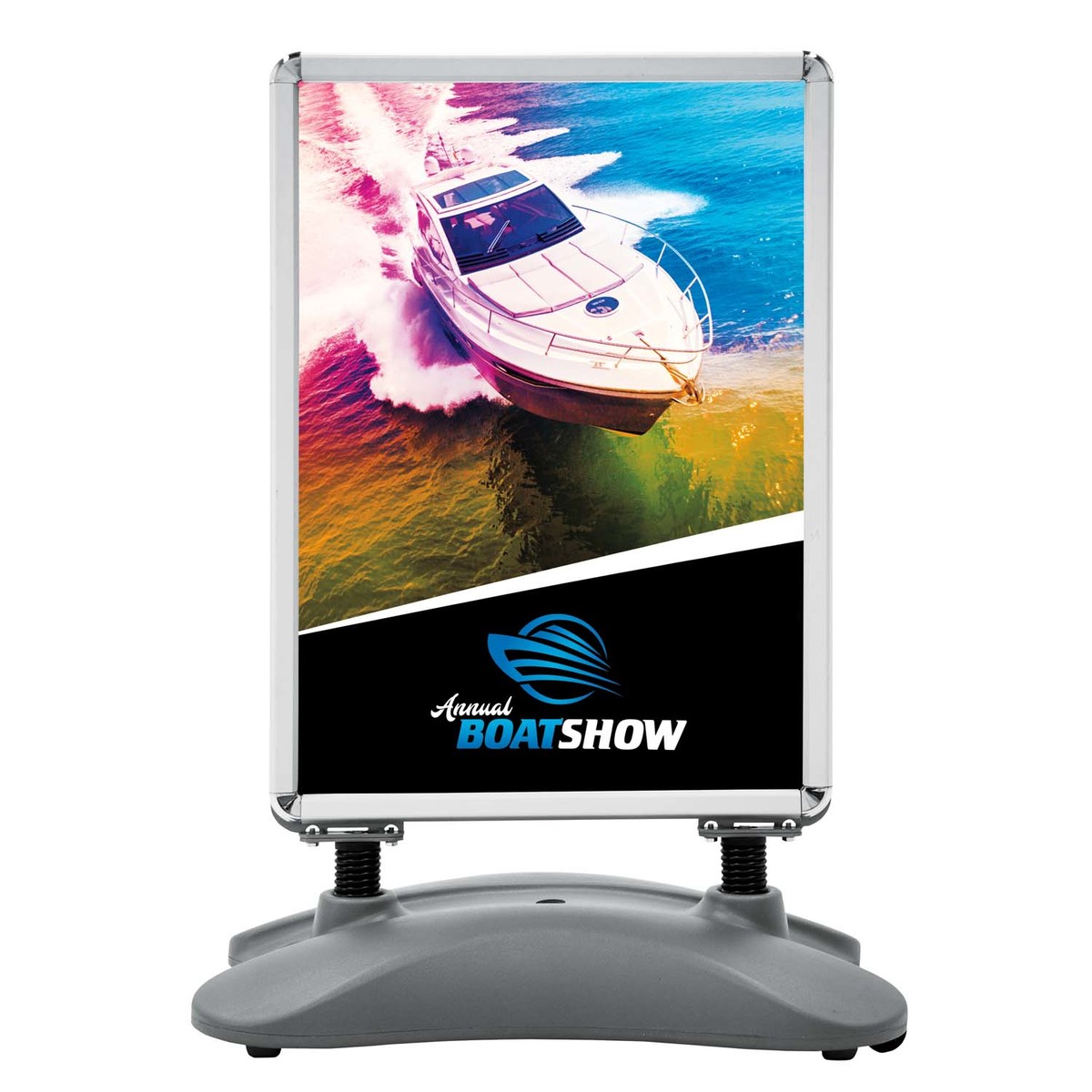 Outdoor Flex Sign with Ballast Base Kit Lasting Impressions