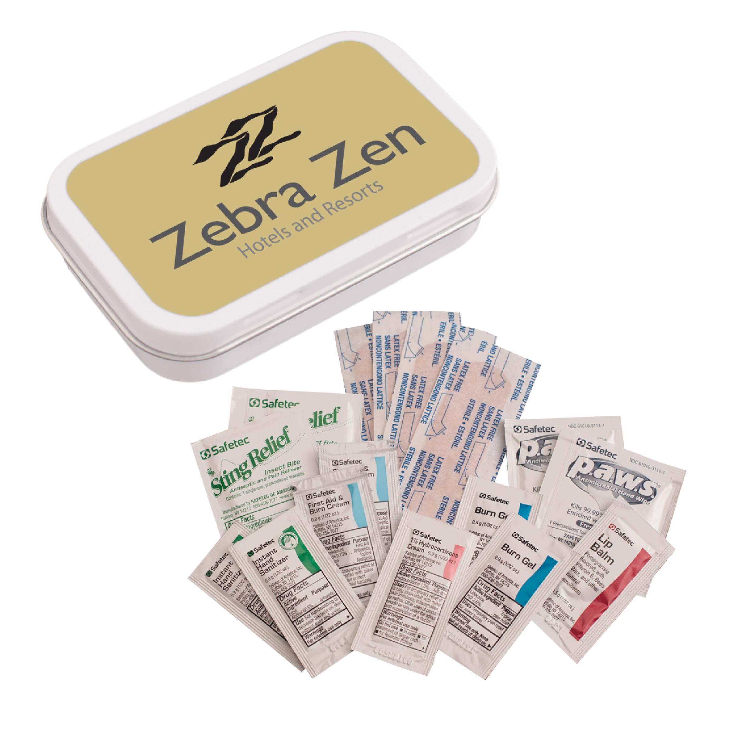 First Aid Necessities Kit Tin Lasting Impressions