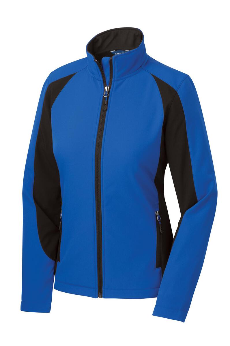 Sport-Tek Ladies Colorblock Soft Shell 