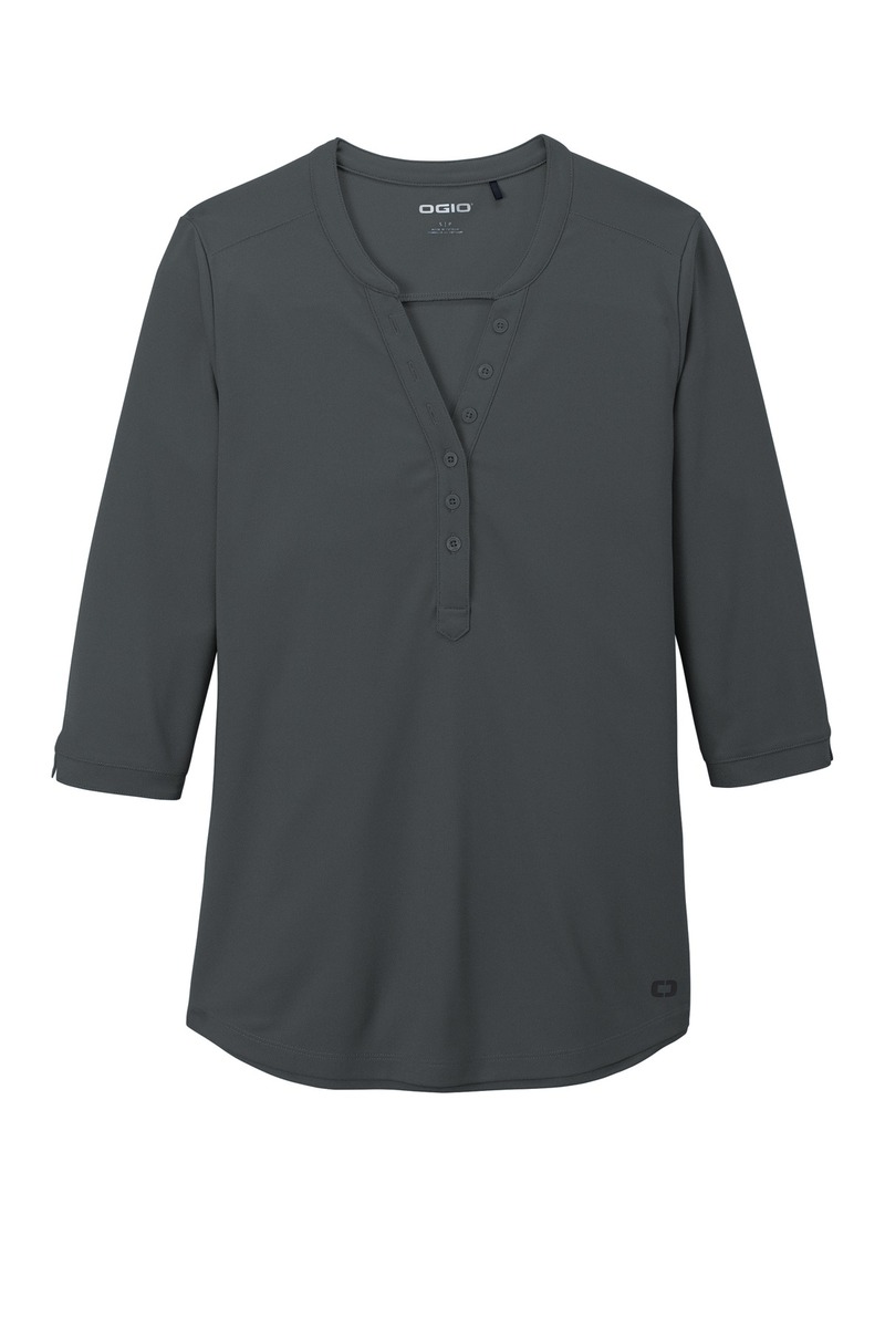 OGIO Ladies Jewel Henley LOG104 Lasting Impressions