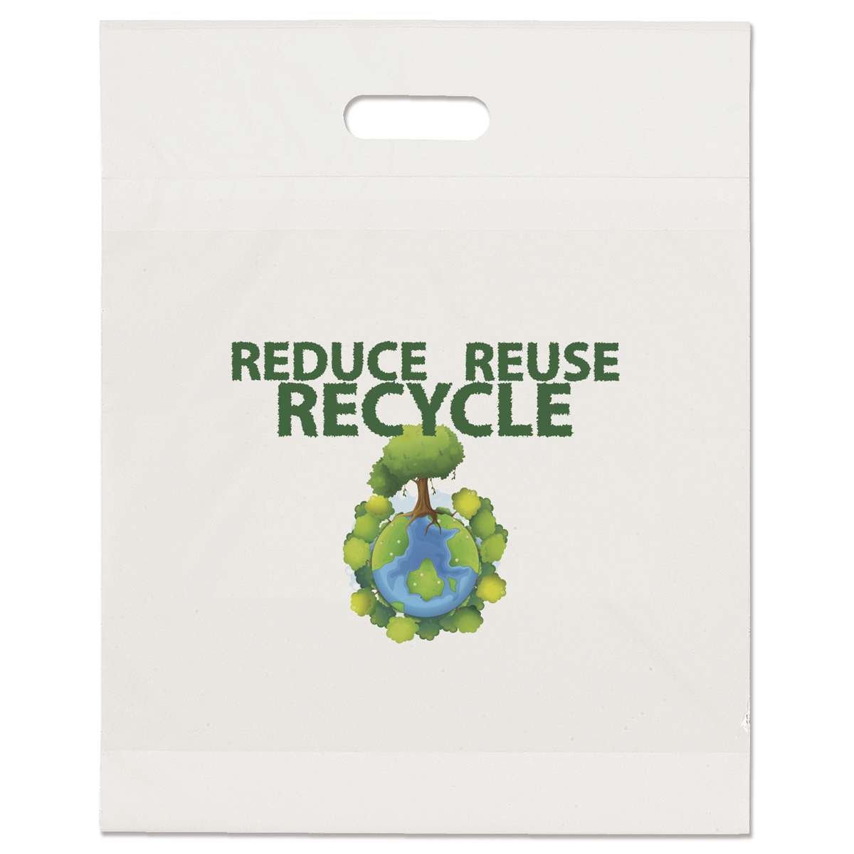 Eco Die Cut Bag 15W x 19H x 3 (Dynamic Color Lasting Impressions