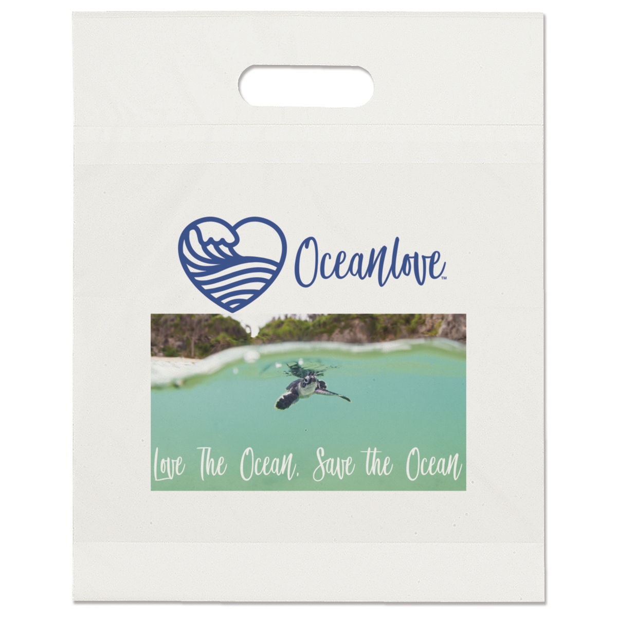 Eco Die Cut Bag 12W x 15H x 3 (Dynamic Color Lasting Impressions