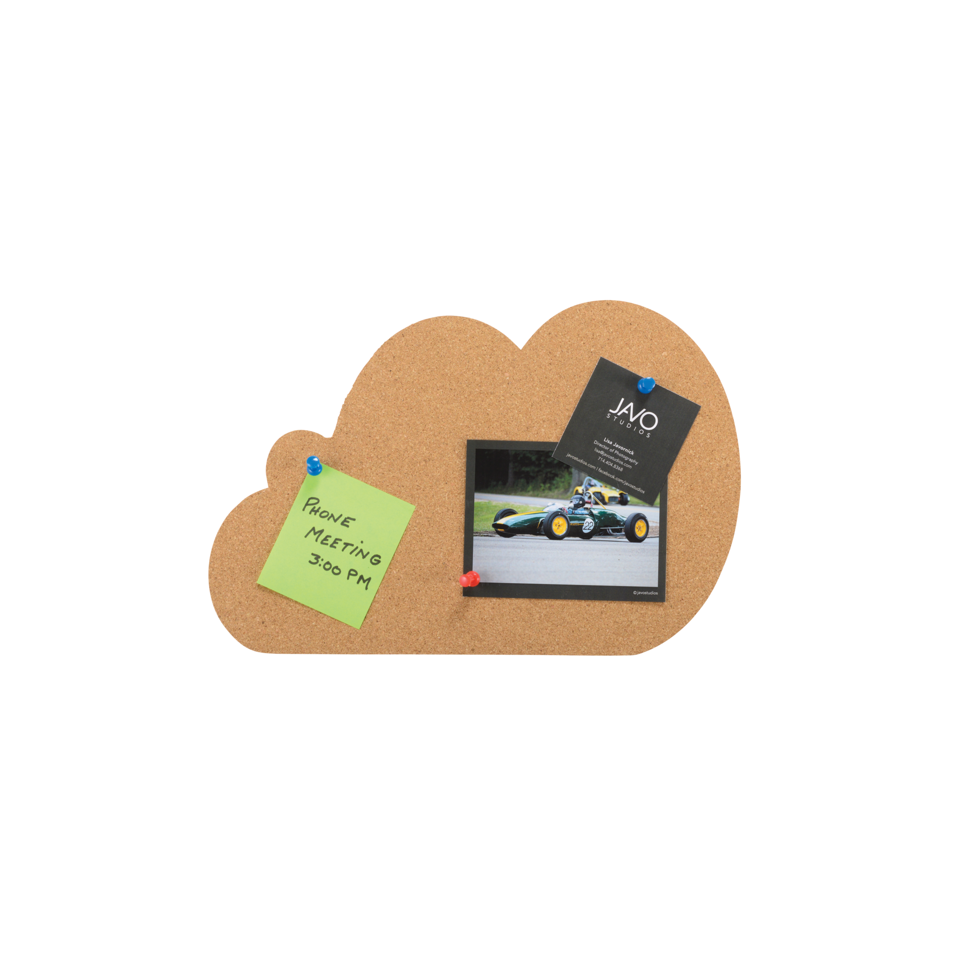 Cork Cloud Memo Board Lasting Impressions