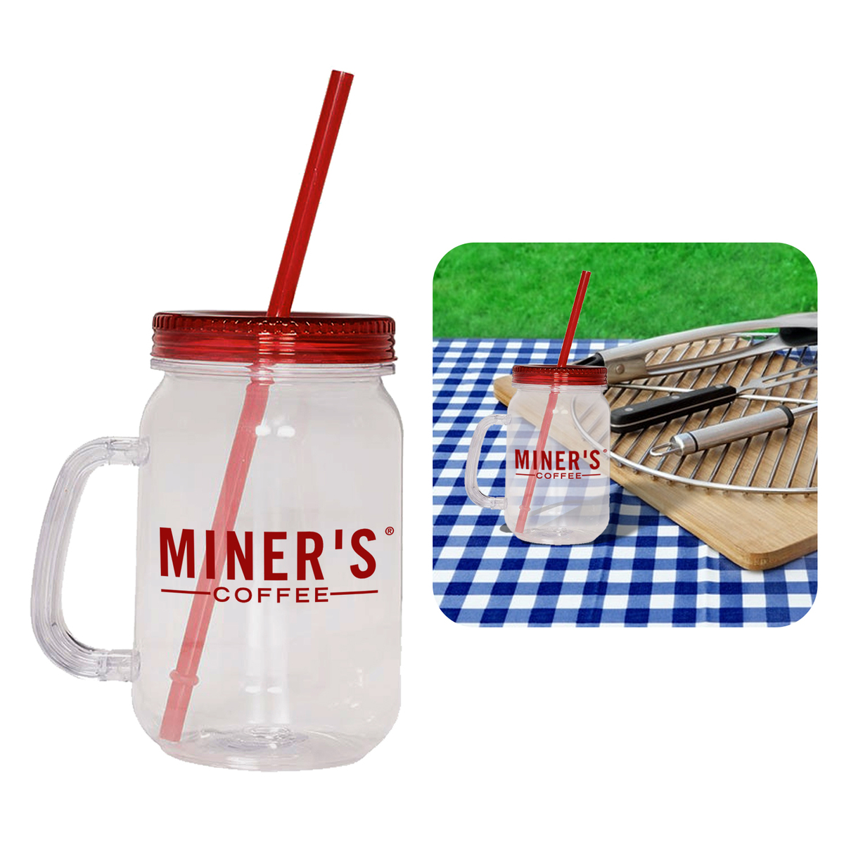 30oz Mason Jar Lasting Impressions